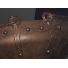 Bronze vessel with handle in the shape of an ankh